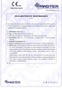 Dinamika -Bisagra para puertas - Declaración de prestaciones CE – Ref. ITB - 8011-11