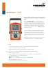 Dispositivo de medición multi-gas con sensores infrarrojos Multitec 545 (EN)