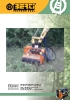 Desbrozadoras - Trituradoras forestales hidráulicas en punta de retro - serie PARK/FX