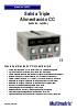 Source of feeding CC with triple exit DC_XA3033