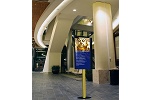 Foto de R�tulos de poste iluminado