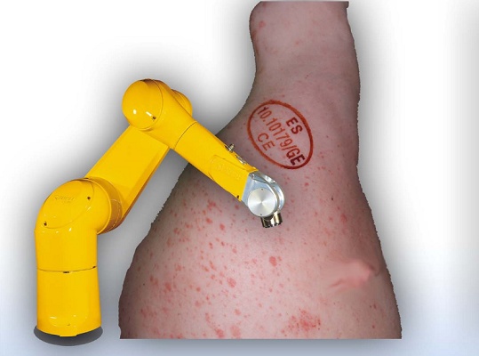 Foto de Robots para marcaje de sello sanitario