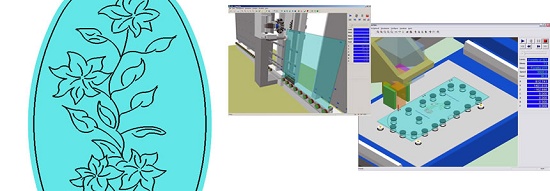 Foto de Software CAD/CAM para el mecanizado del vidrio