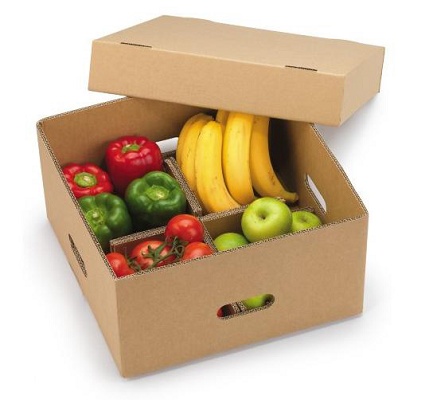 Caja para expedición de frutas y verduras - Estaciones de Servicio - Caja para frutas y verduras
