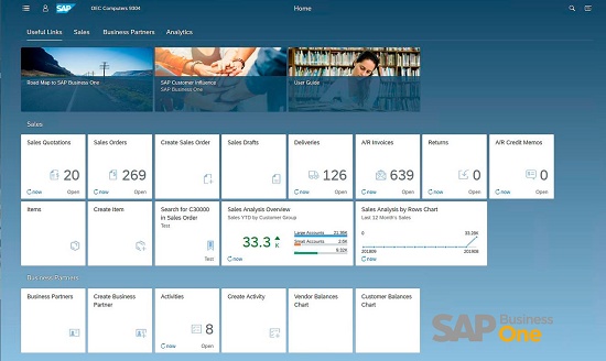 Foto de Software ERP SAP Business One