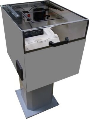 Foto deArmario de protección industrial para impresora láser