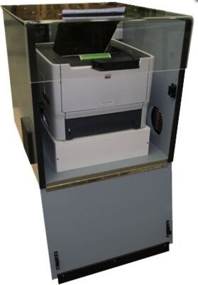Foto de Armario de protección industrial para impresora láser