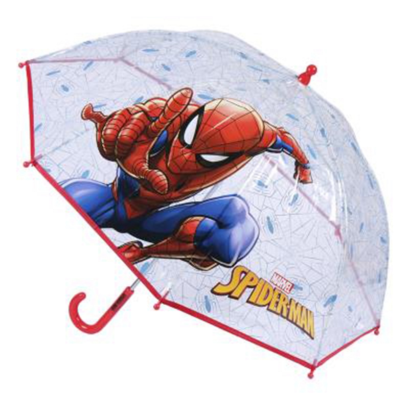 Foto de Paraguas manual burbuja Spiderman