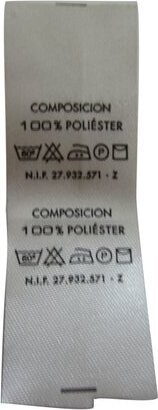 Etiquetas de poliamida textil - Estaciones Servicio Etiquetas de poliamida textil