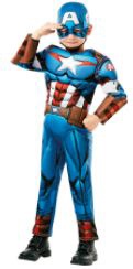Foto de Disfraz Capitán América Deluxe Inf