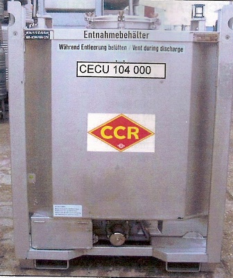Foto de Contenedor cilíndrico, con calefacción eléctrica y aislamiento térmico