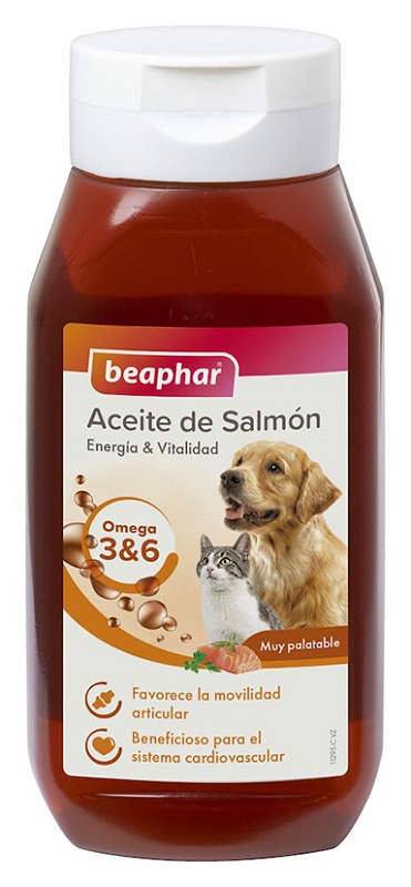 Foto de Aceites de salmón para perro y gato 425 ml