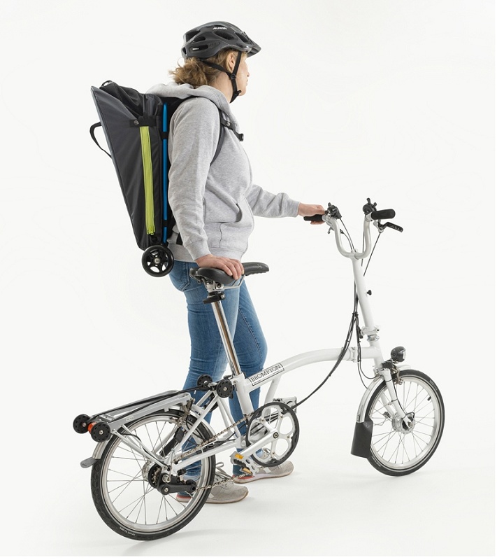 Foto de Bolsa mochila porta-bicicletas