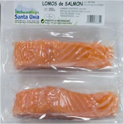 Foto de Lomos de salmón congelados