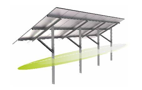 Foto de Sistemas de hincado para placas solares
