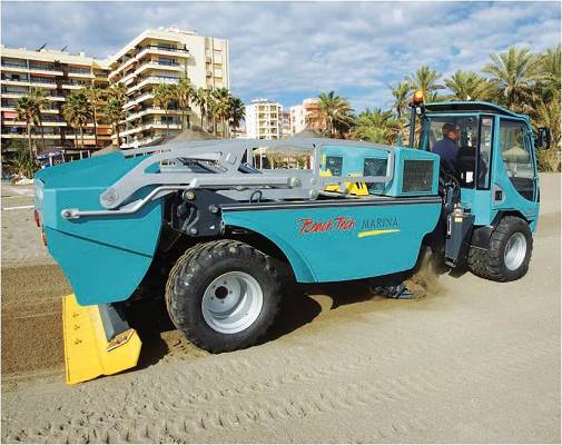 Foto de Vehículos para limpieza de playas
