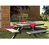 Wooden tables