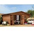 Huts Wooden brushed