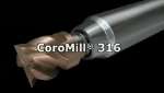 Sandvik Coromant CoroMill 316 exchangeable head milling system