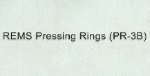 REMS anillo de prensar (PR-3B)