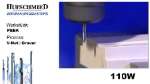 Mecanizado de polímero orgánico termoplástico PEEK 110W (www.maquinariainternacional.com)