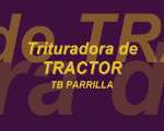 Trituradora de tractor TB parrilla (maleza Miño)