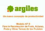 Argilés Modelo AF-5 Recolección de Fruta