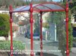 Roofs classical bus stops