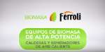Equipos de Biomasa industrial Ferroli - Expobiomasa 2015