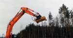  Trituradora forestal hidráulica serie ECF/SB para hierbas-matorrales-arbustos-ramas-troncos – acoplada a excavadora 18-30 t