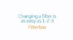 FilterBox - Cambio del filtro
