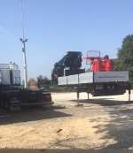 Sistema intercambiable de carrocerías con equipamiento de Grúa #Hiab y equipo #Multilift