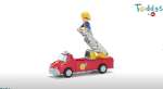 Camión de bomberos de juguete con muñeco Harry Helpy