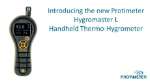 Medidor de Humedad Protimeter Hygromaster Lite