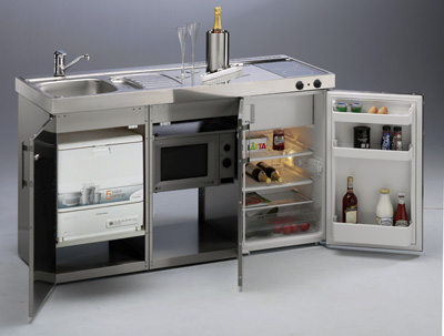 Minicocinas al gusto del consumidor oficinas y centros de negocio Cocina diseño Funcionales de mueble