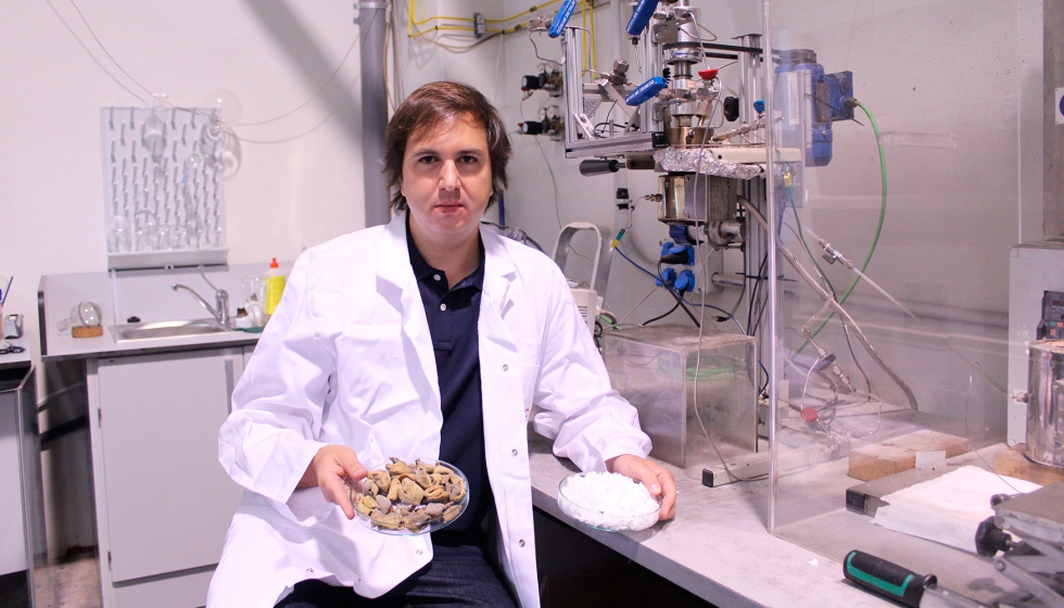 Foto de Un investigador del CSIC en Aragn desarrolla un proceso pionero para convertir residuos de almendras y mascarillas en biocombustible