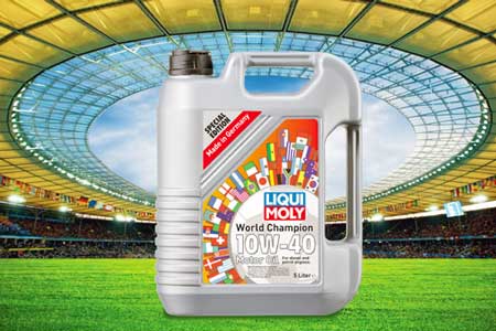 To celebrate the South Africa football World Cup Liqui Moly has launched a