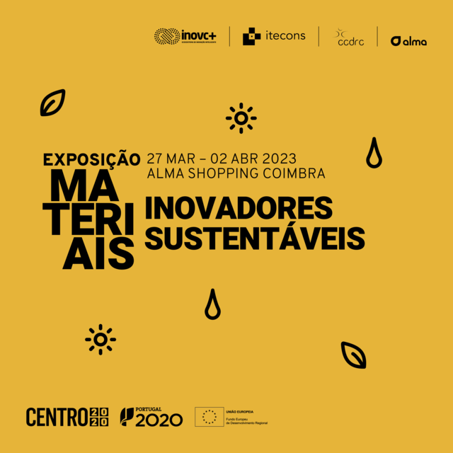 Foto de Materiais inovadores sustentveis em exposio em Coimbra