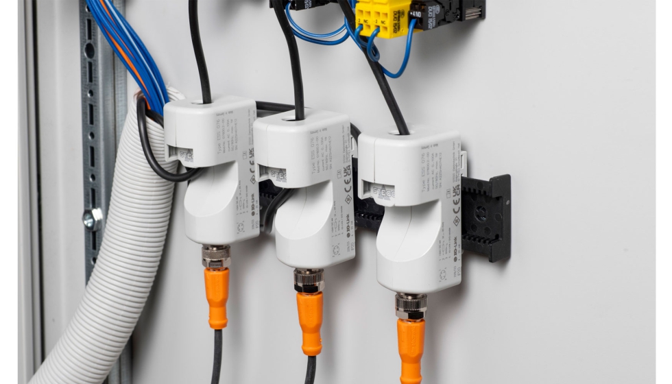 Foto de Sensor inteligente de corriente ESS 076 de Stego: medicin precisa del consumo elctrico en plantas industriales