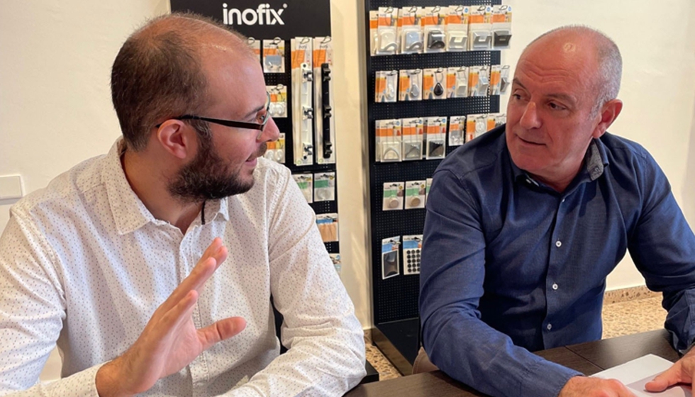 Foto de Entrevista a Albert Sangens, director general, y Jordi Albaladejo, director de Marketing de Inofix