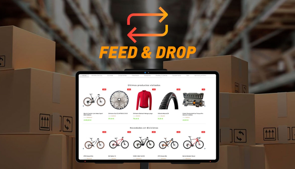 Foto de Bicimarket lanza su promocin Feed & Drop para tiendas con e-commerce