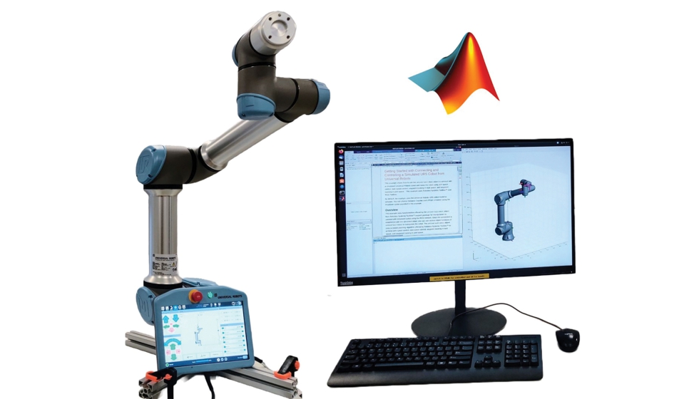 Foto de Universal Robots se une al programa Connections de MathWorks