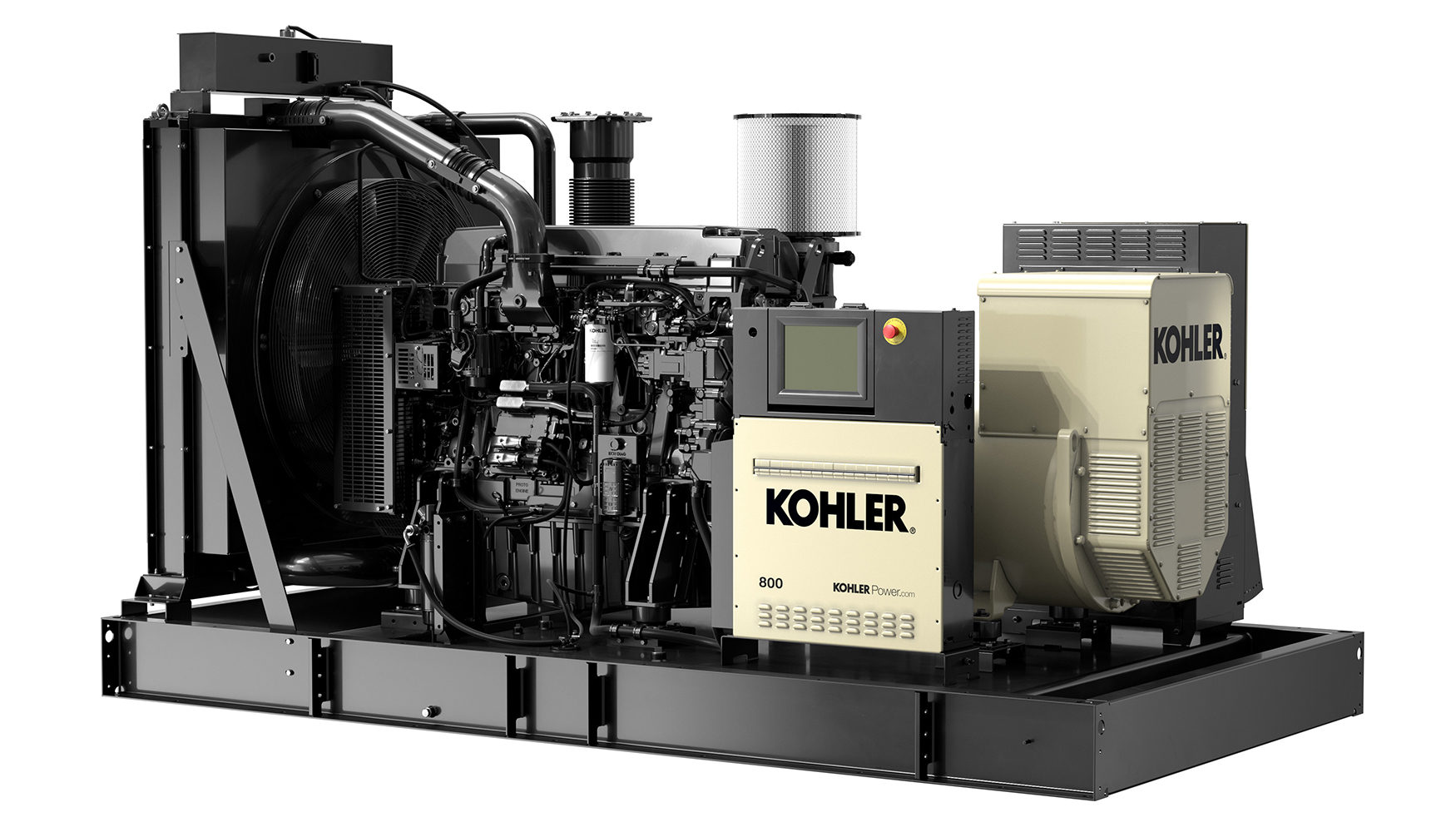 Foto de Kohler lanza un nuevo generador industrial de la serie KD