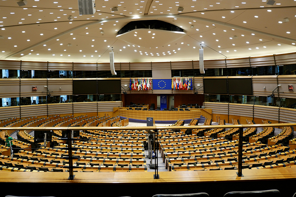 Foto de PAC em debate na ltima sesso da legislatura do Parlamento Europeu