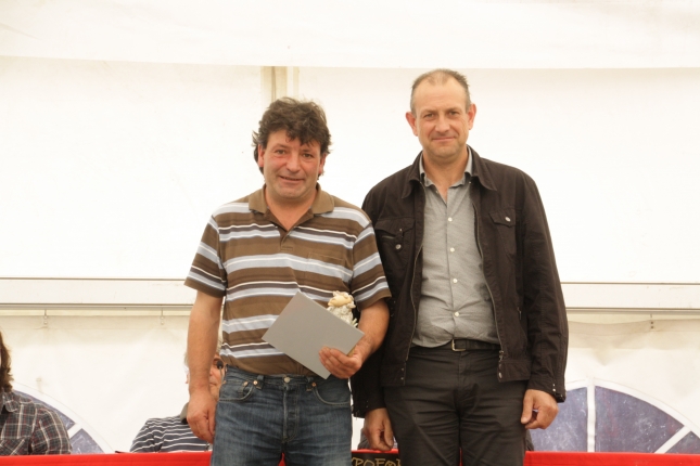 Jos Antonio Castilln recibi el Primer Accsit del VI Premio a la Biodiversidad a la ganadera de ovino y caprino en Aragn 2014