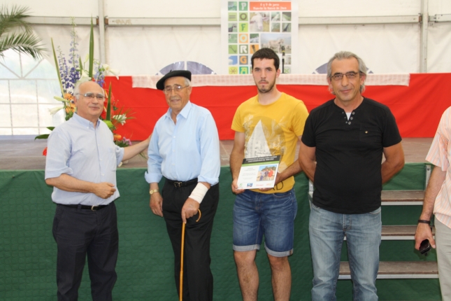 VII PREMIO A LA BIODIVERSIDAD a la ganadera de Ovino y Caprino en Aragn EXPOFORGA 2015. Puenta la Reina (Huesca)