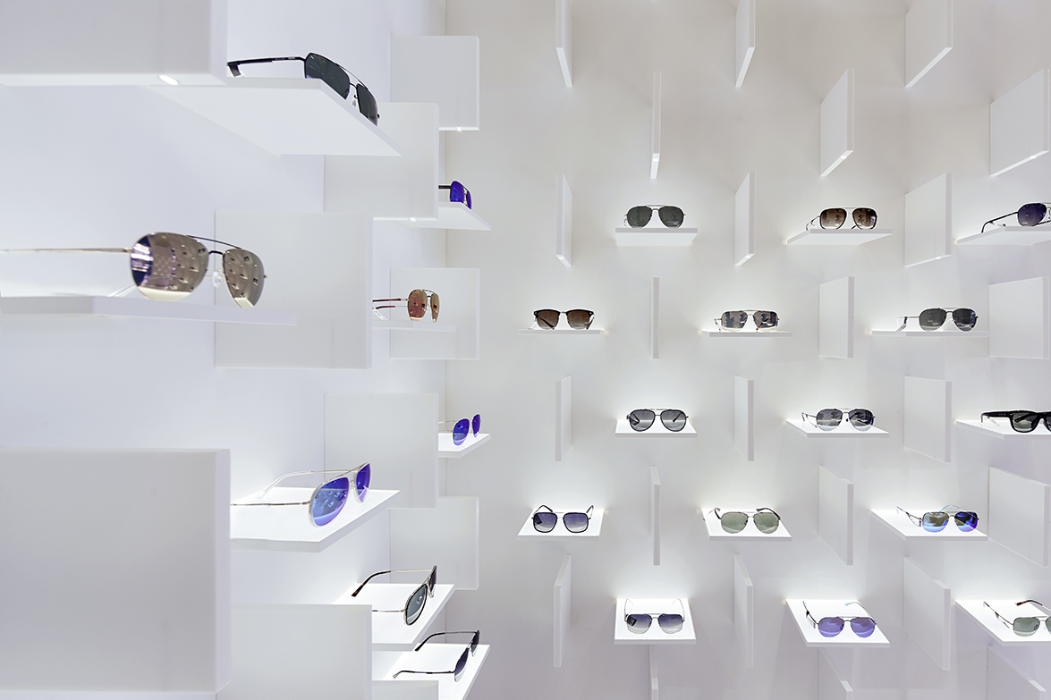 Bolon Eyewear Flagship store Shanghai by Ippolito Fleitz Group