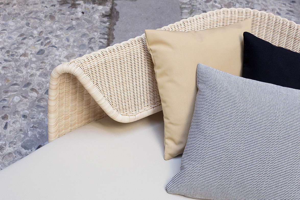 Wrap outdoor collection by Omi Tanaha for Yamakawa Rattan_detail1