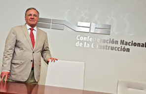 Juan Francisc Lazcano, presidente de la Confederacin Nacional de la Construccin