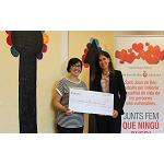 Foto de Forcadell reafirma su vínculo con Sant Joan de Déu con una nueva aportación solidaria